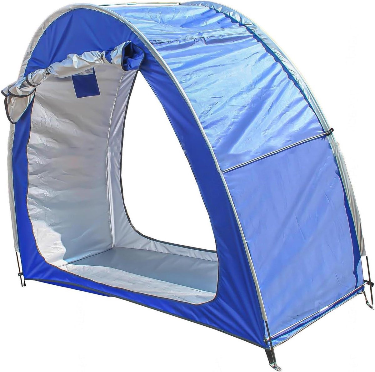 Buiten Opslag Tent - Fiets Schuur - Tuin Opbergen - Modulair Ontwerp - 200cm Lang - Blauw
