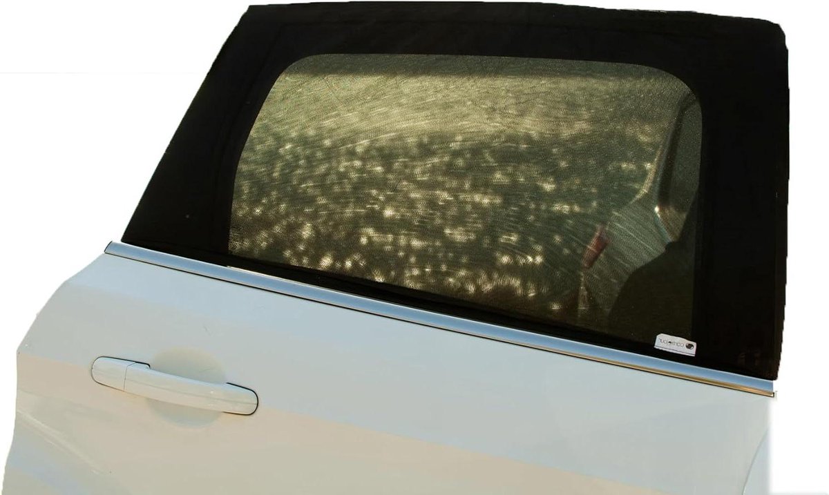 Zonnesokken Auto - Raambekleding - Bescherming Zon - UV Blokkerend - Maat M - Zwart