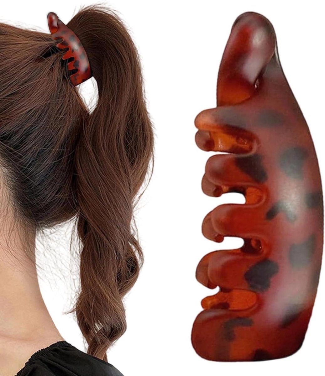 Bananenclip - Haarclip - Haar Styling - Lichtgewicht Hars - 50 g - Niet gespecificeerd