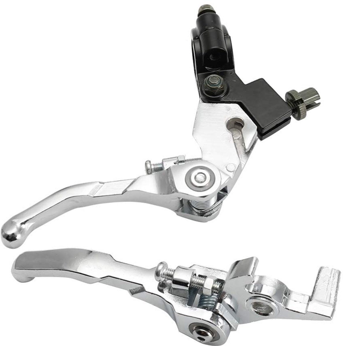 aladdien - Motorfiets Stuur - 7/8 Inch Rem- en Koppeling Levers - Aluminium - Modificatie Onderdelen - Geschikt voor Pitbike - Populaire Kleur