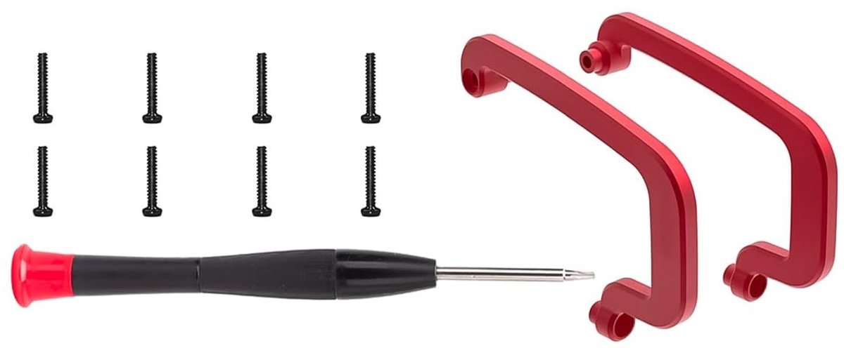 Allecto - Gimbal Beschermhoes - Aluminium Bumper - Schokbestendig - Rood - Lichtgewicht - Bescherming voor Gimbal - Geschikt voor Avata 2