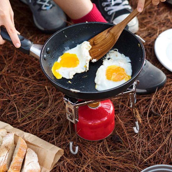 aladdien - Opvouwbare Camping Pot Stand - Stabiele Gas Stove Rack - Ideaal voor buitengebruik - Compact en lichtgewicht - Campingaccessoire - Voor e.. van Aladdien — afbeelding 5