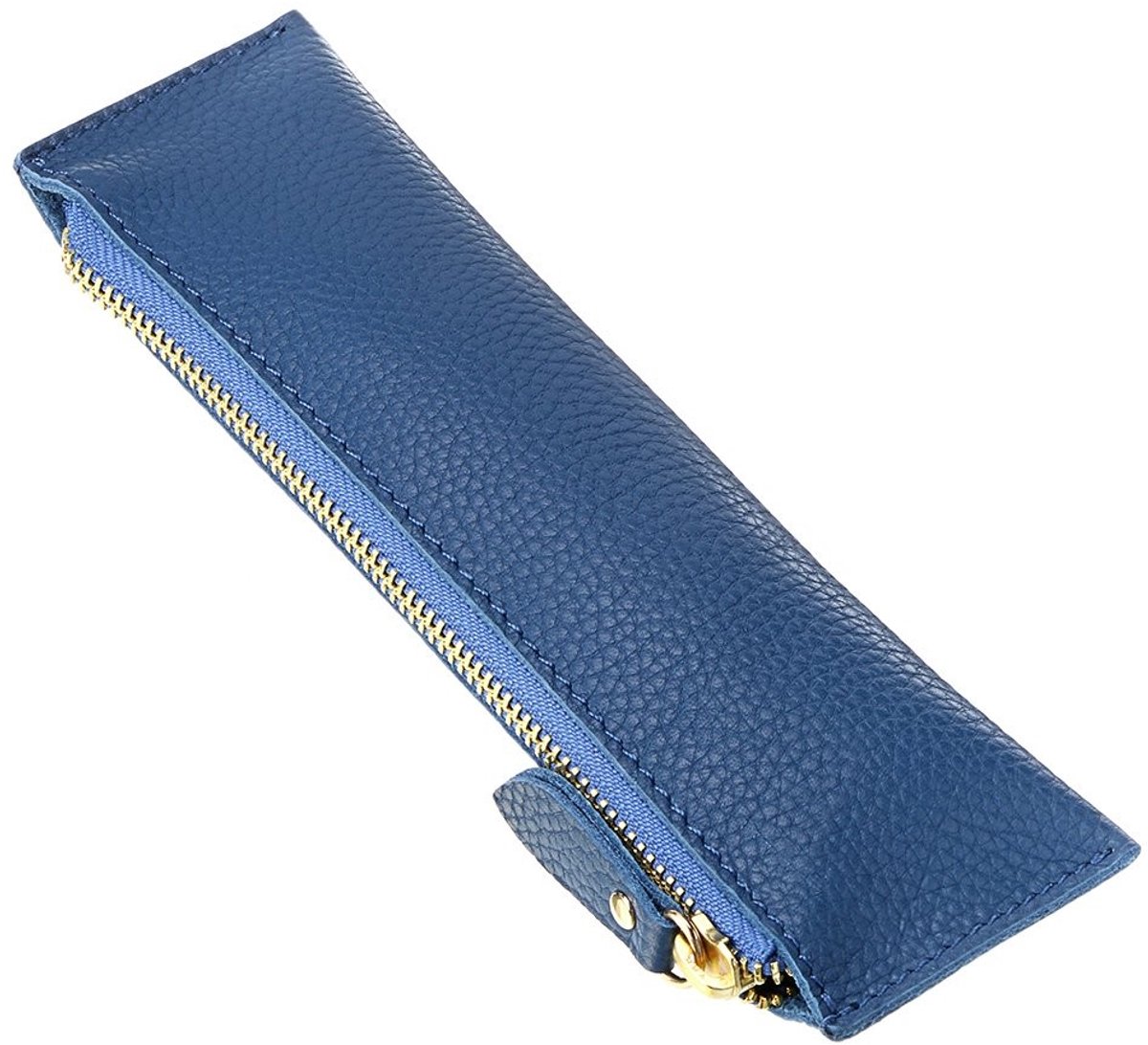 Allecto - Pencil Case - Vintage - Elegant en stijlvol - Blauw - Organizer voor schrijfwaren - Geschikt voor studenten en professionals