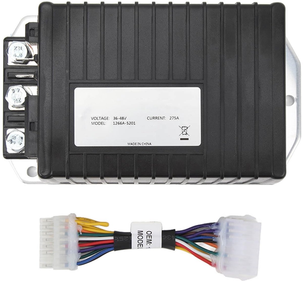 aladdien - Golfkar Motorcontroller - Snelheidsregelaar - Efficiënt achteruitrijden - Compact formaat - Betrouwbare motorcontrole - Perfect voor golf..