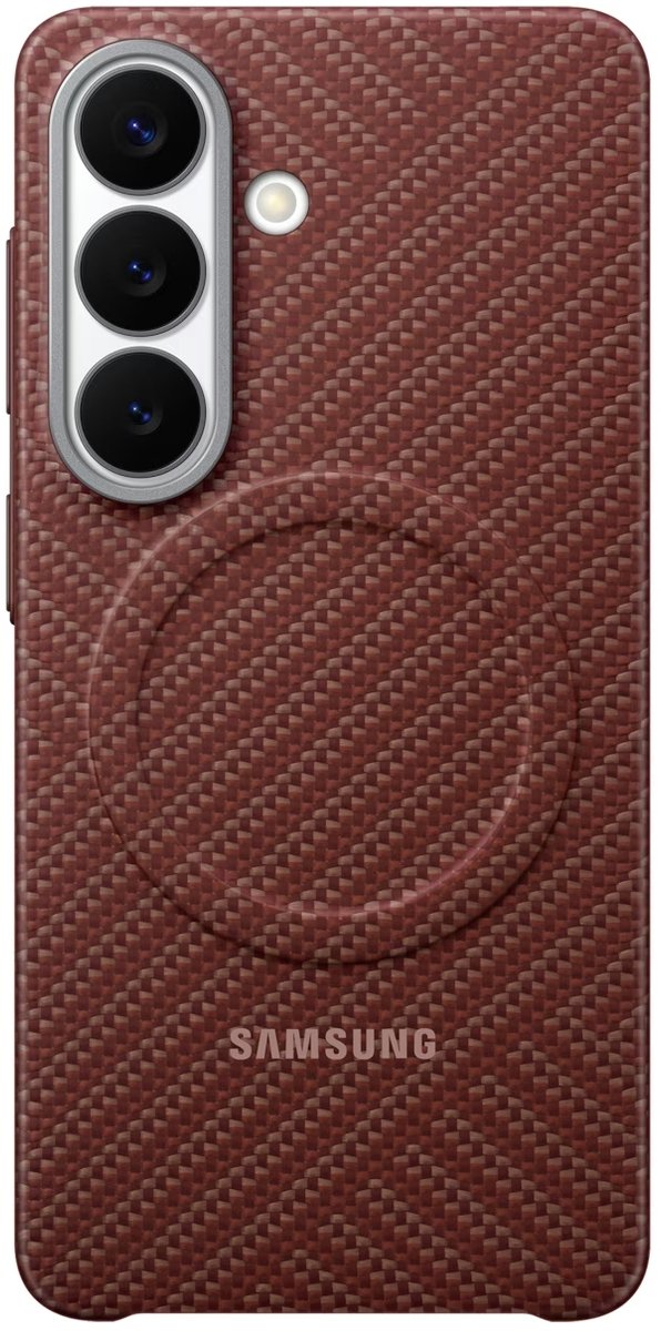 Samsung Galaxy S26 Plus Hoesje - Carbon Magnet - Red