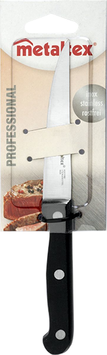 Metaltex Professional Steakmes 21 Cm Rvs/Zwart