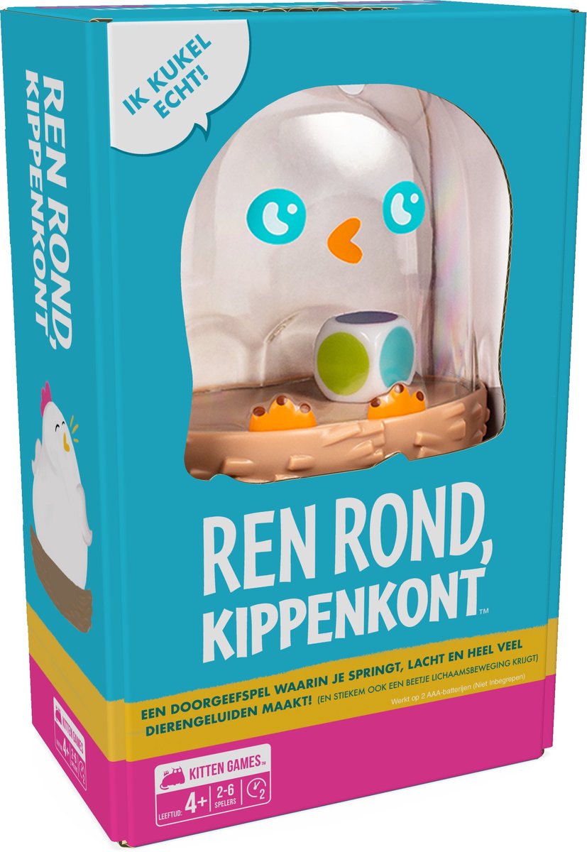 Ren Rond, Kippenkont! - Kaartspel