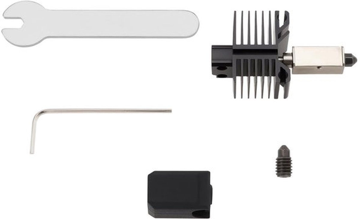 set 3D-printer Hoge temperatuur heet met gehard stalen mondstuk Compatibel met Bambu Lab X1 Compatibel met X1-Carbon Combo