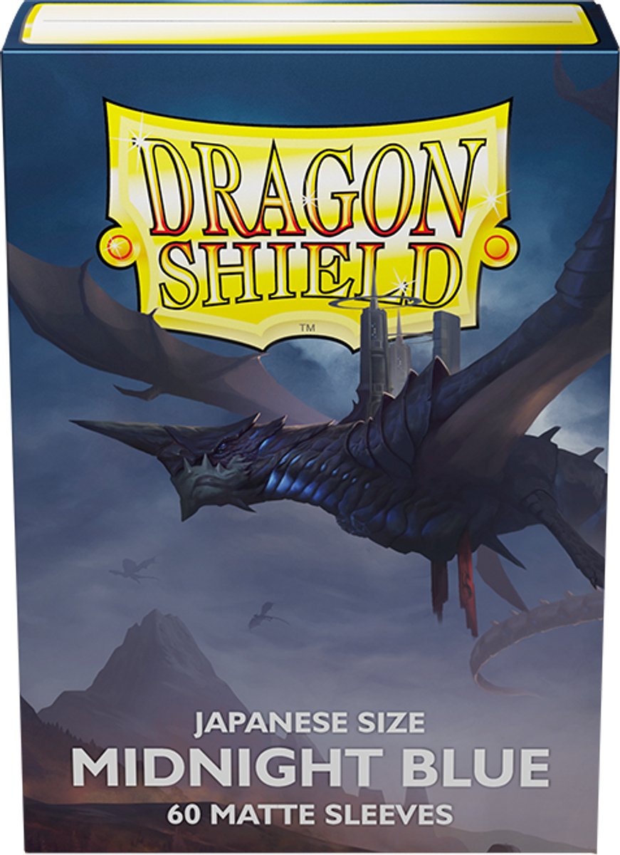 Dragon Shield - Japanese Midnight Blue Sleeves