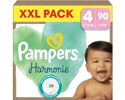 Pampers Harmonie Luiers Maat 4 (9-14kg) 90 stuks