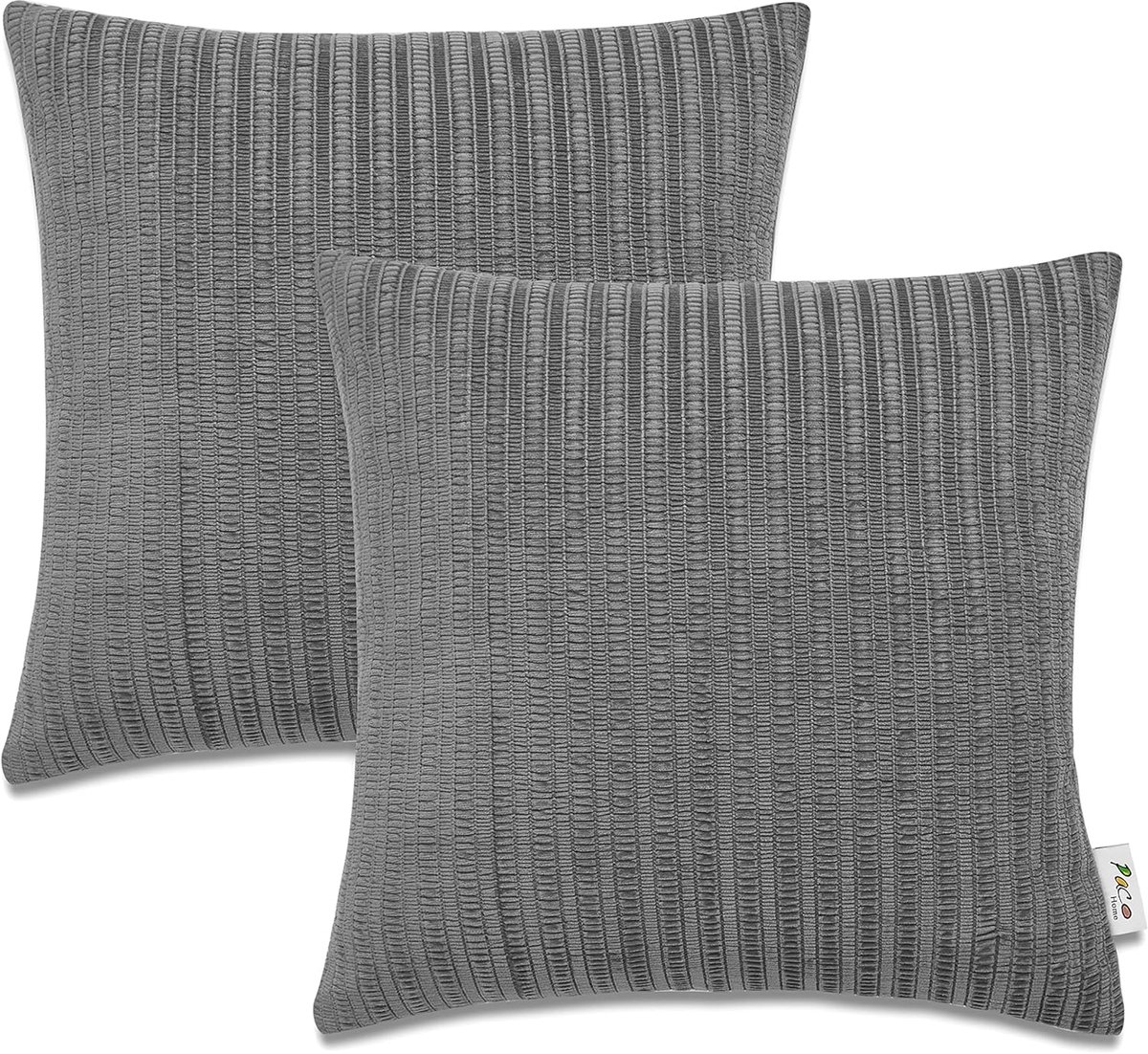 Decoratieve Corduroy Kussenhoezen Set - Zacht & Sfeervol voor Bank en Slaapkamer