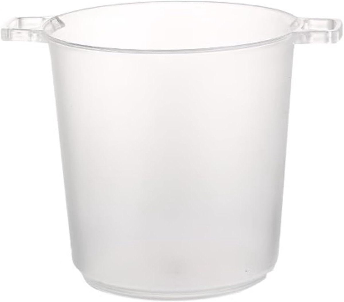 Ijsemmer Acryl - Champagne emmer - Dranken koelen - Grote capaciteit - 5 Liter - Transparant