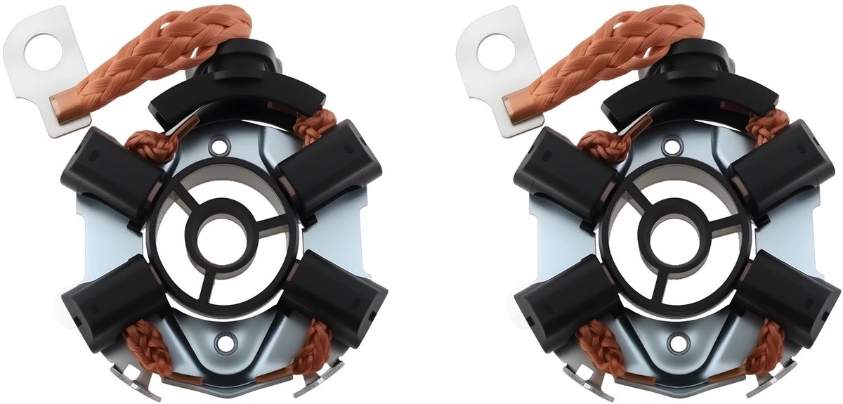SPHProducts - Koolborstelhouder - 232038 - Set van 2 Stuks - Geschikt voor Diverse Automodellen - Vervangingsonderdeel - Ideaal voor Onderhoud - Geschi...