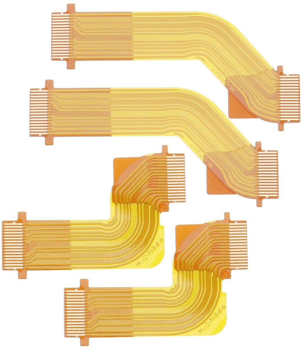 aladdien 2 Sets Trigger Knop Connector Kabel - Geschikt voor PS5 Controller - Flexibele Kabel - Draad Accessoires - L1 R1 R2 L2 - Compatibel