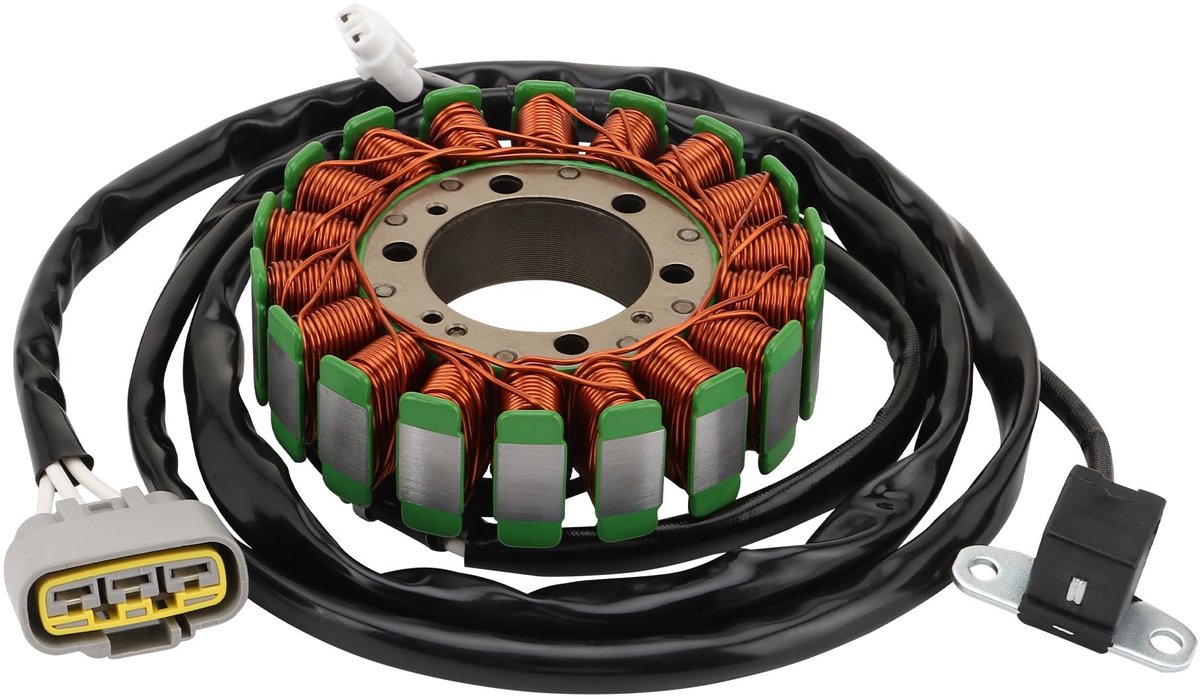WOOSTAR 18 Spoel 3 Draads Magneetstator Vervanging voor YFM700 Grizzly 700 EPS 2016-2018
