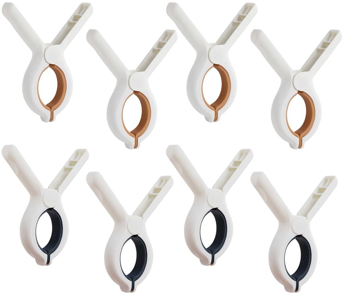 aladdien - Strandhanddoek clips - Winddicht en groot - Ideaal voor ligstoelen - Wasknijpers voor strand - Perfect voor vakanties en zwembad
