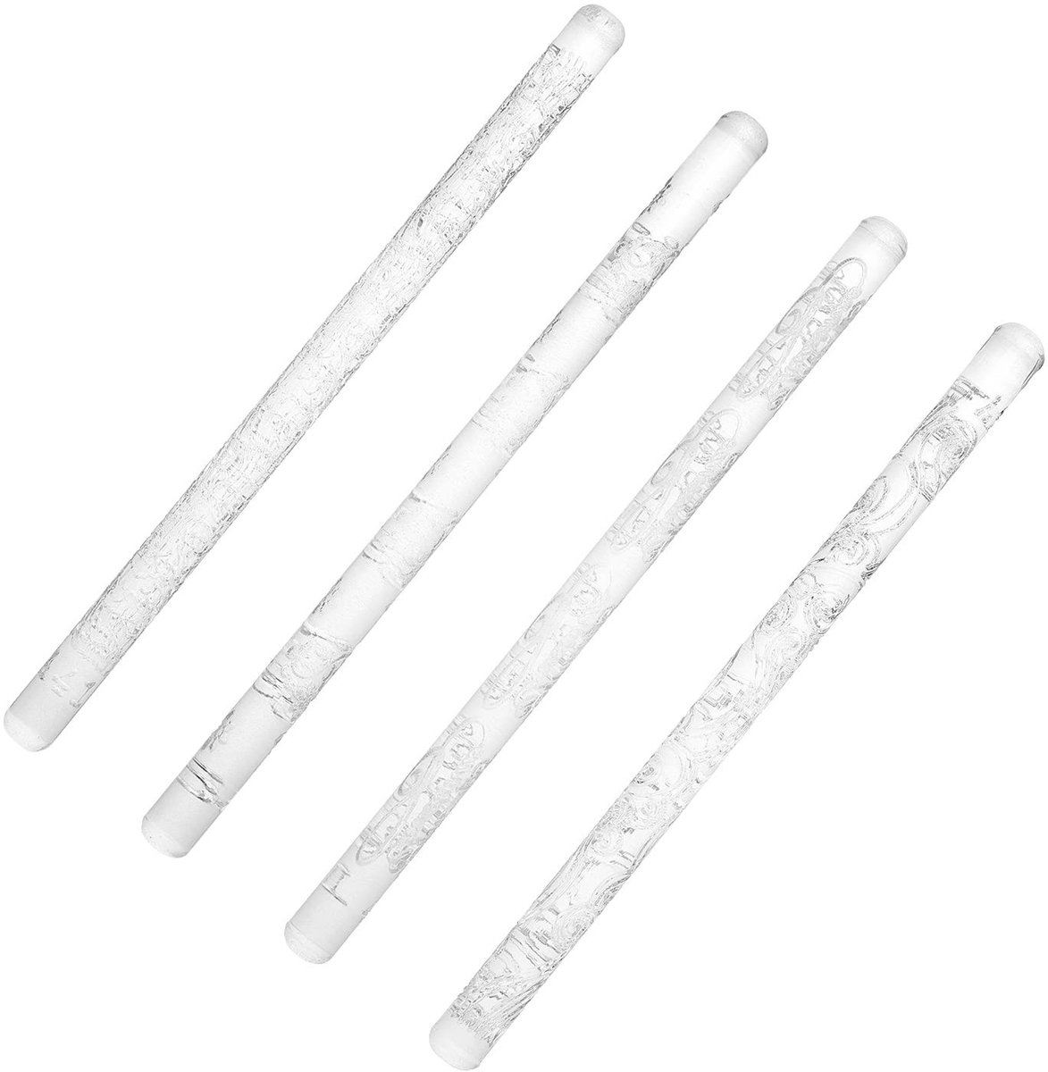 aladdien - Gegraveerde Acryl Deegroller - Deegroller met Patronen - 16 cm - Herbruikbare Stempels - Voor DIY Ambachten - Perfect voor Bakken