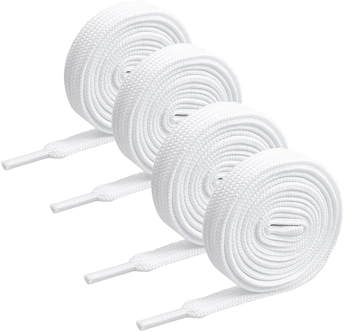 ONF3 - Platte schoenveters - Scheurvaste schoenveters - Elastisch en verstelbaar - 8 mm breed - Geschikt voor sportschoenen - Voor alle leeftijden