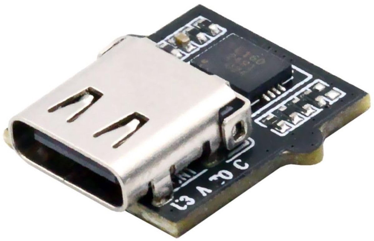 aladdien - USB C DIY Socket - USB 3.0 A naar C Adapter - VL160 Chipset - Compact - Hoogwaardige verbinding - Snelle overdracht - Geschikt voor diver...