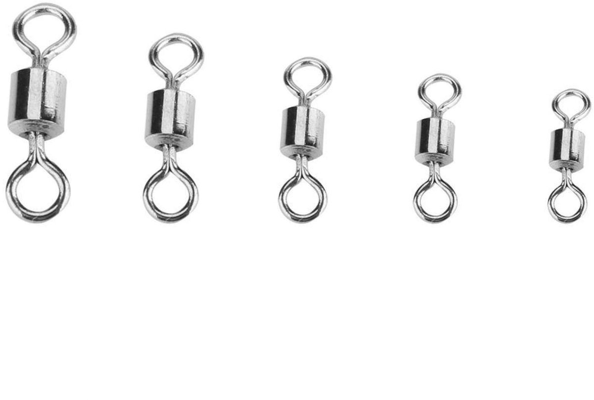 aladdien - Vissen Wartels - Hoge Sterkte Roestvrij Staal - 210 stuks - Rolling Connector - Visgerei Kit - Geschikt voor Hengelaars - Compact