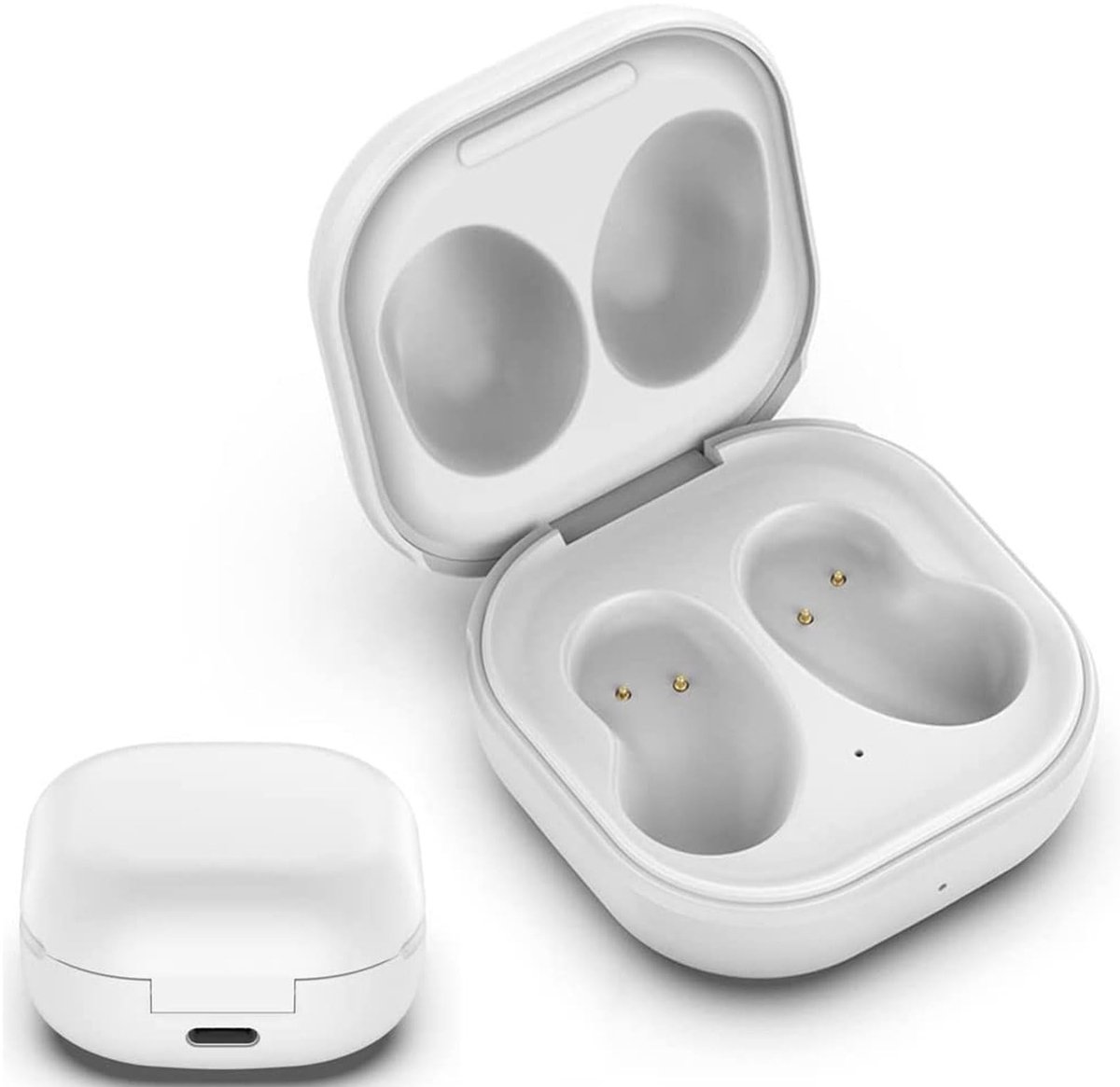 aladdien - Bekabeld Oplaadetui - Oplaad Dock voor Buds Live - Vervangende Oplader - Type C Kabel 1,1 m - Veilig en Betrouwbaar - Geschikt voor Oordo...