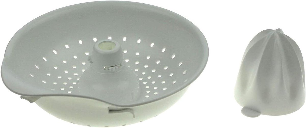 Sapcentrifuge Onderdeel - Keukenmachine Accessoire - Verse Sappen Maken - Complete Set - 0.5 Liter - Wit