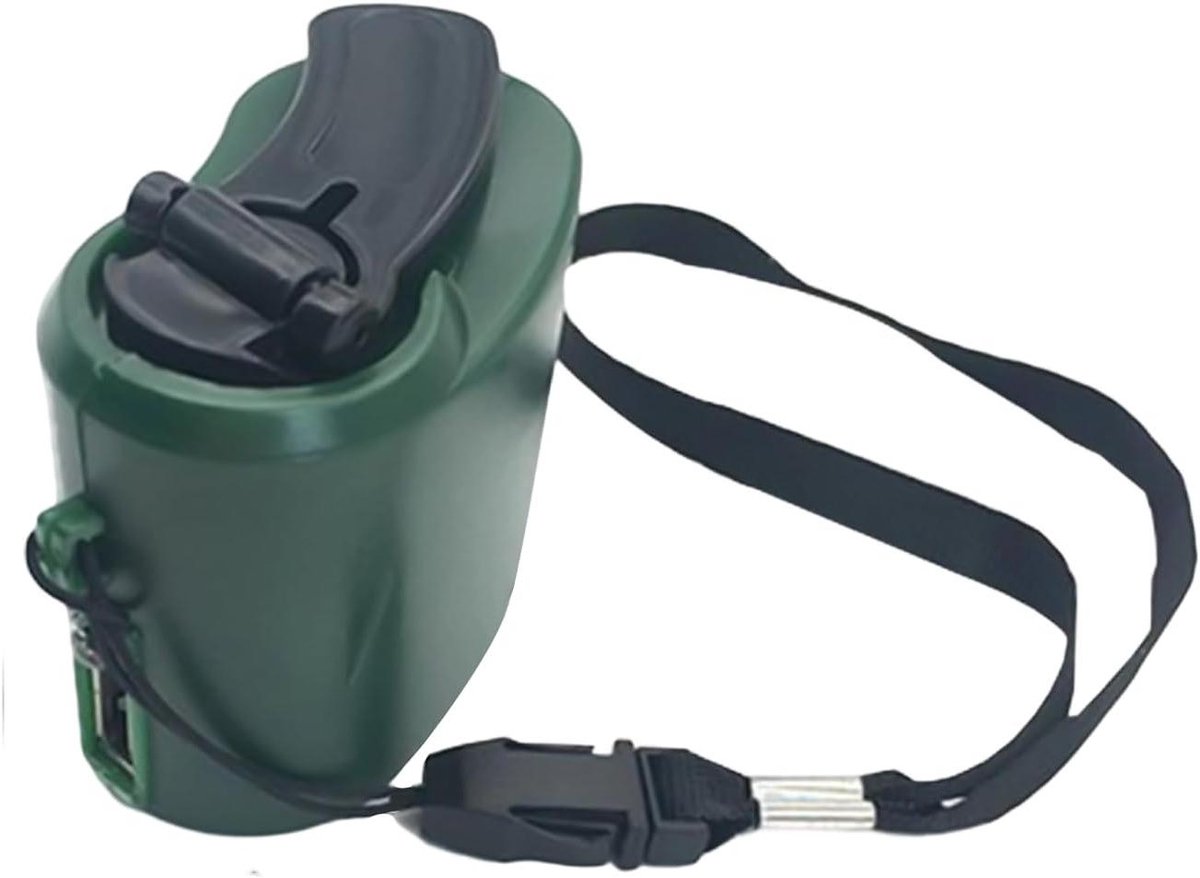 Oplaadbare Radio - Noodstroom Dynamo - Energie Opladen - Hand Crank Functie - 2.36 Inch - Zwart