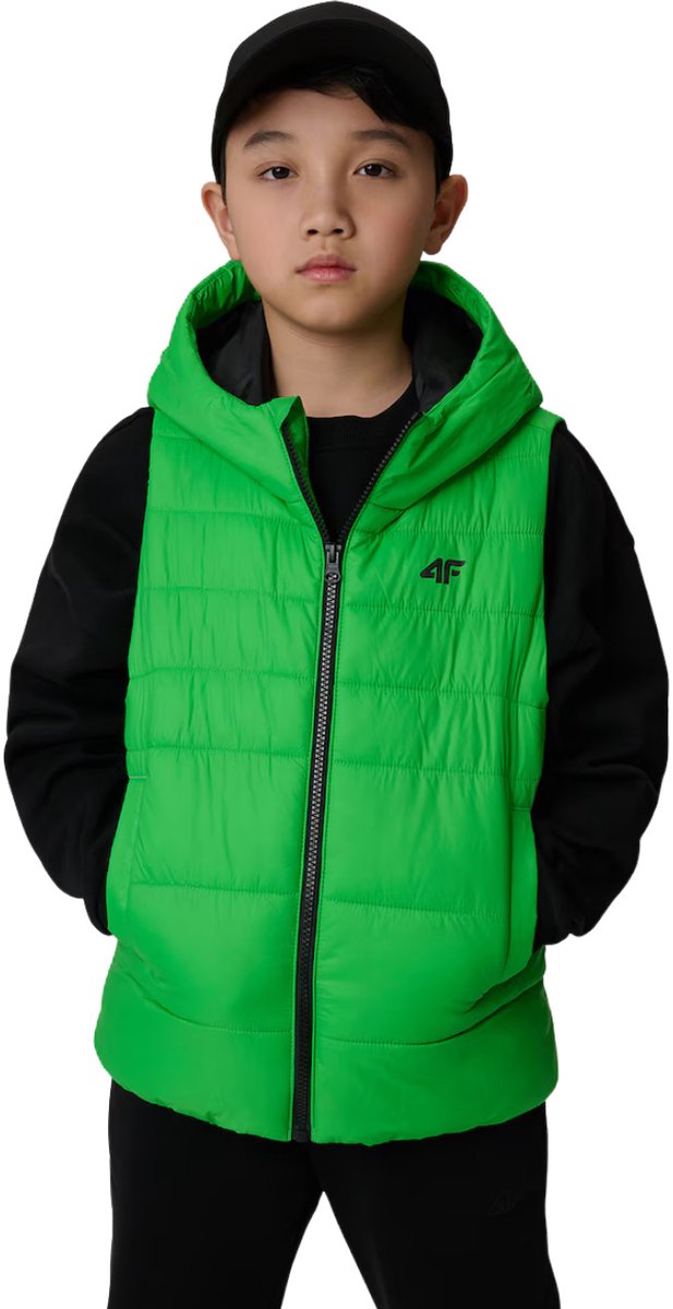 4F Bodywarmer voor jongens 164cm Groen