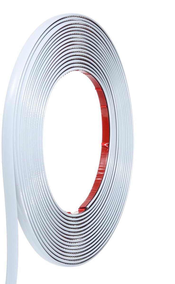 aladdien - Wall Cladding Strip - Zelfklevende Wandstrip - Eenvoudige toepassing - Wit - Foam Cladding Strip - Decoratie voor muren en ramen - Perfec...