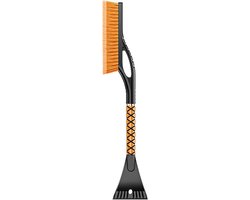 Uitschuifbare Sneeuwschuiver - Auto Sneeuwborstel - Winterse Reiniging - 360 Graden Draaibaar - Tot 80 cm - Oranje