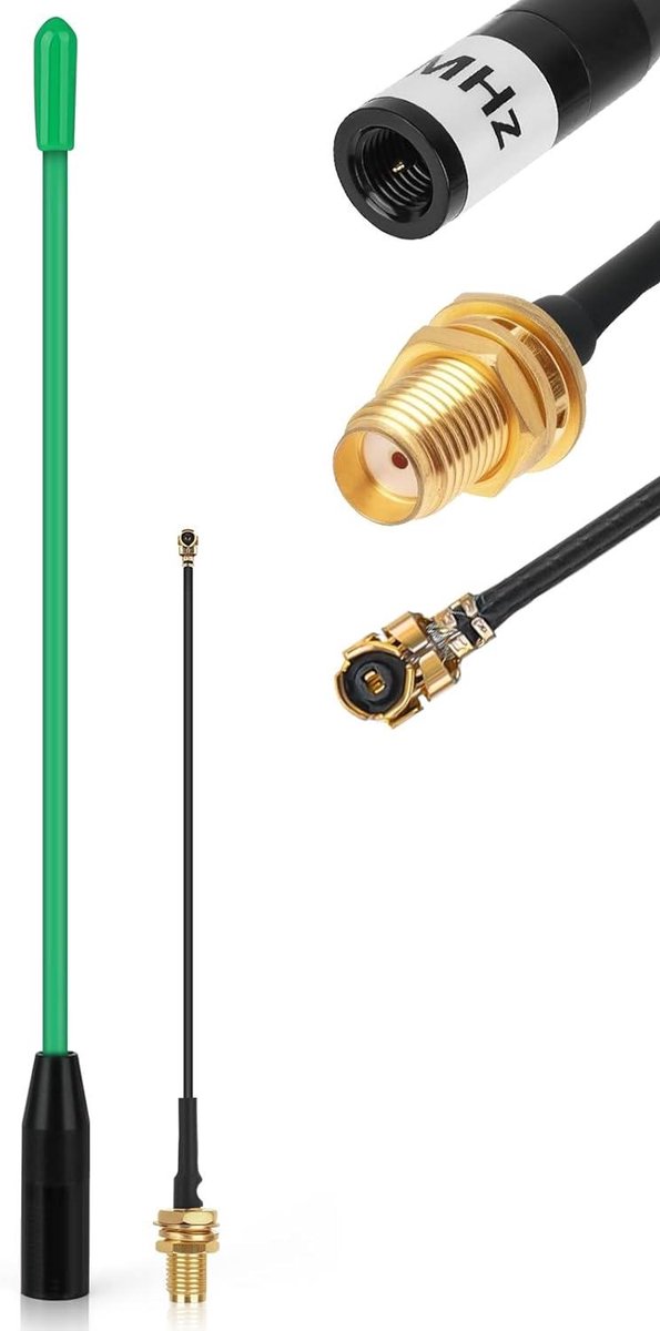 LoRa Antenne - Omni Connector - Lange Afstand - 10dBi Versterking - 17cm - Groen