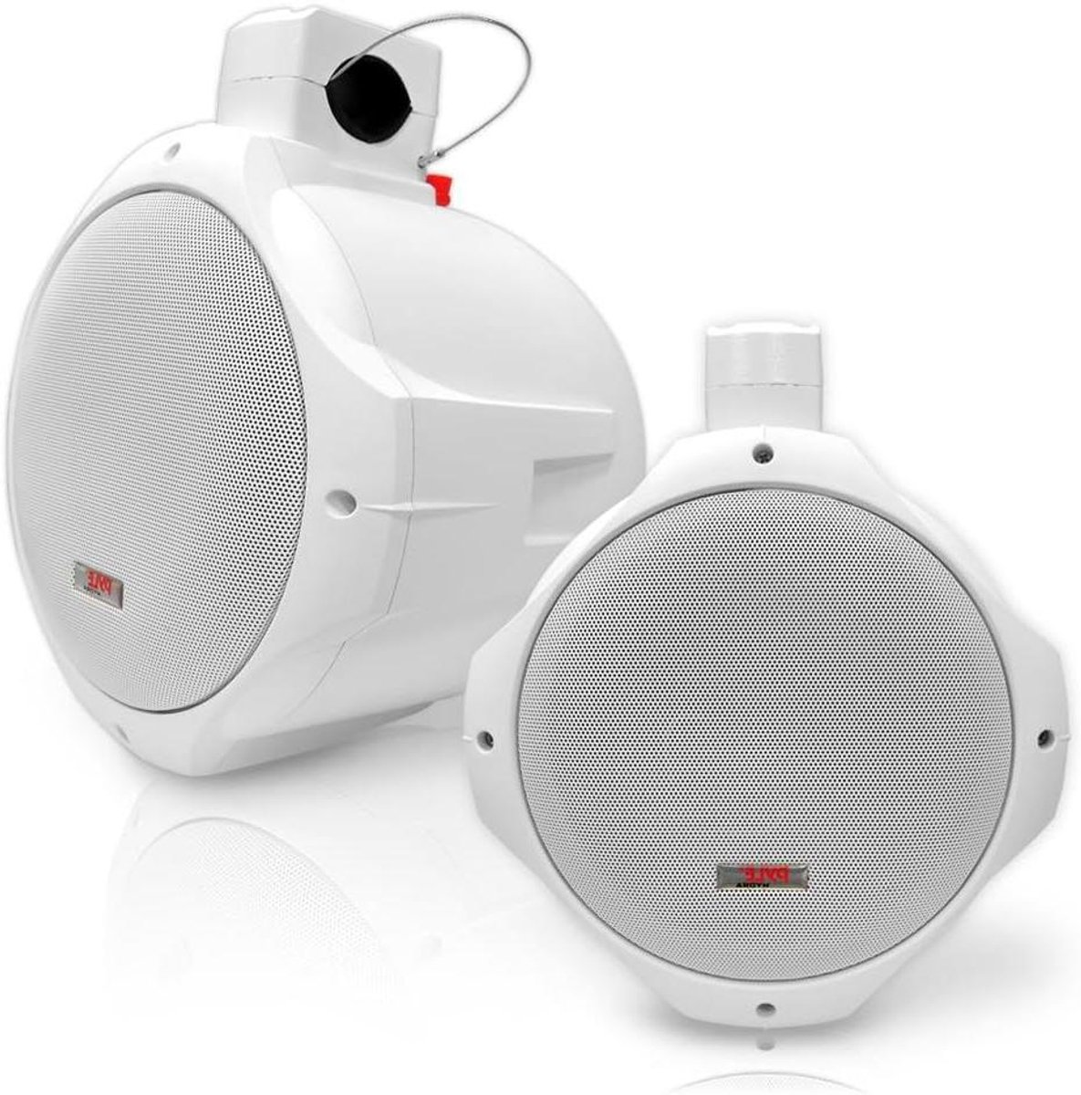 Marine Luidspreker - Waterdicht Geluid - Buiten Audio - 300 Watt Piekvermogen - 203 cm - Wit