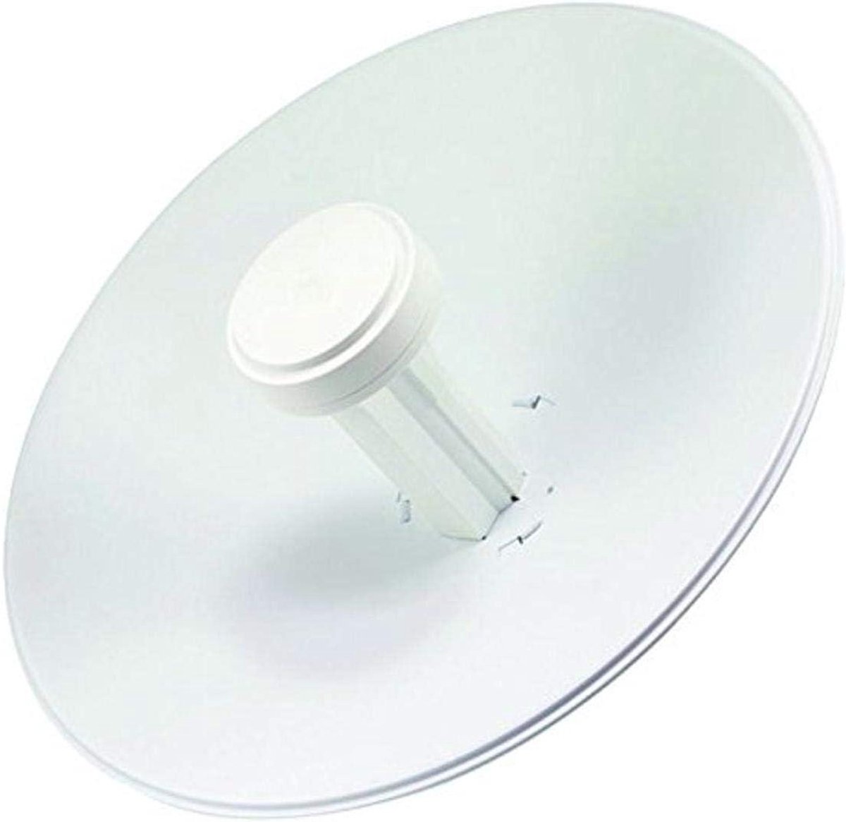 Draadloze Netwerk Antenne - Externe WiFi Versterker - Signaal Verbeteren - 300Mm Schotel - 34 x 37 cm - Wit