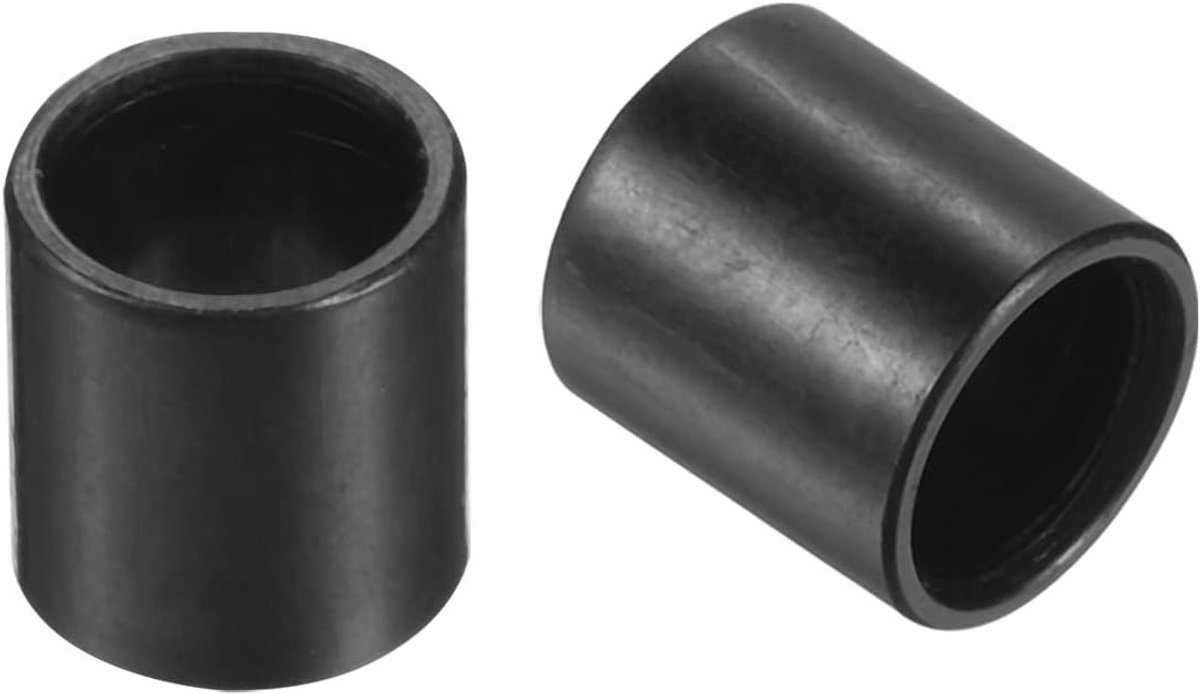 Skateboard Accessoires Set met 16 Lager Spacers en 40 Wasringen voor Verbeterde Snelheid en Prestaties, Geschikt voor Longboards en Scooters, Zwart