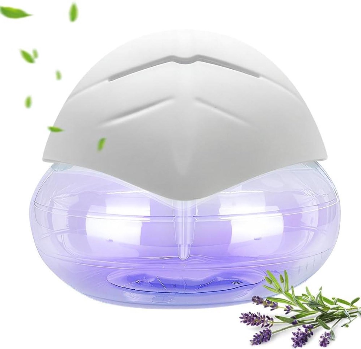 Luchtreiniger - Luchtzuiveraar - Frisse Lucht - 7 Kleuren LED - 1000 ml Capaciteit - Wit