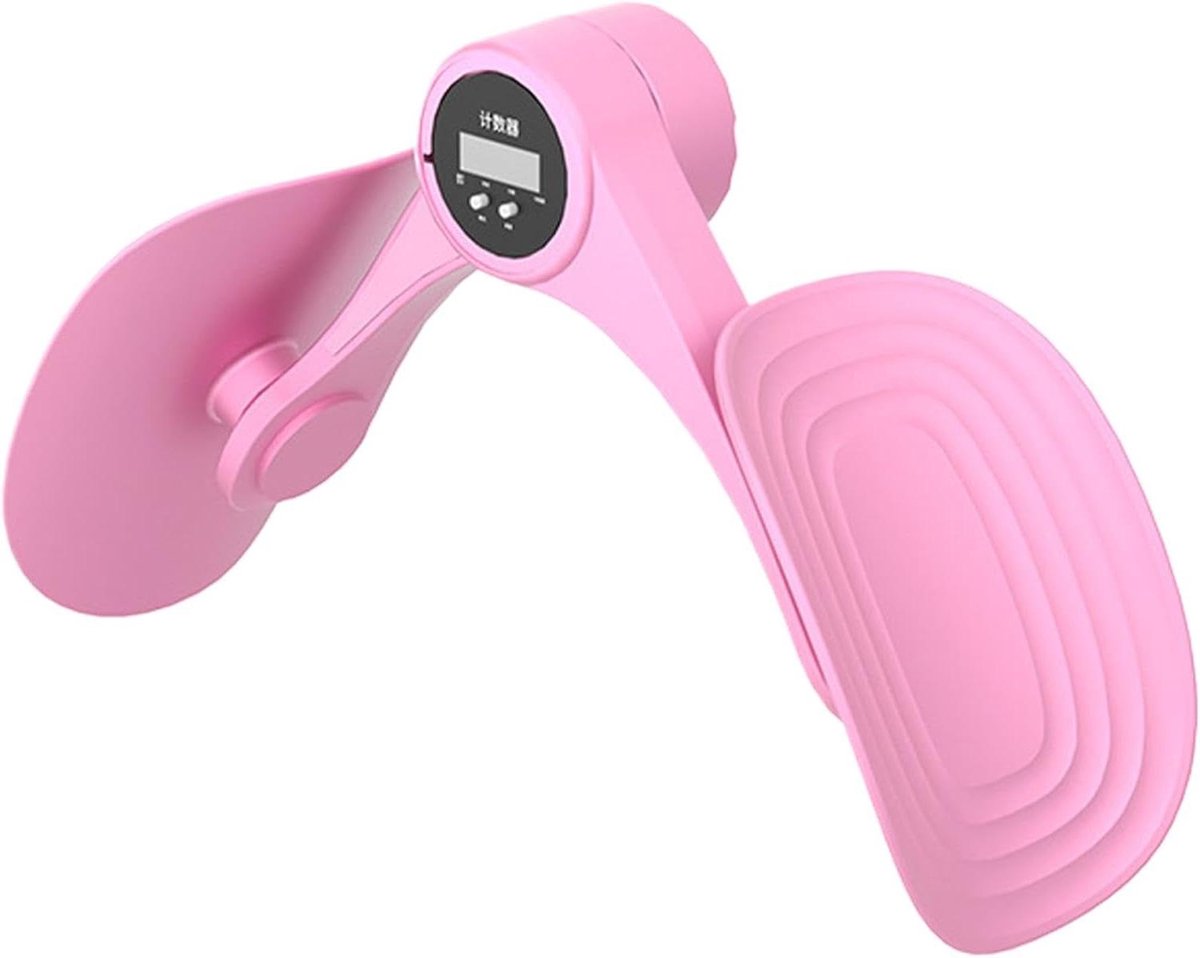 Dijbeen Trainer - Bekkenbodem Trainer - Lichaam Trainen - Verstelbare Weerstand - 23 x 23 x 11 cm - Roze