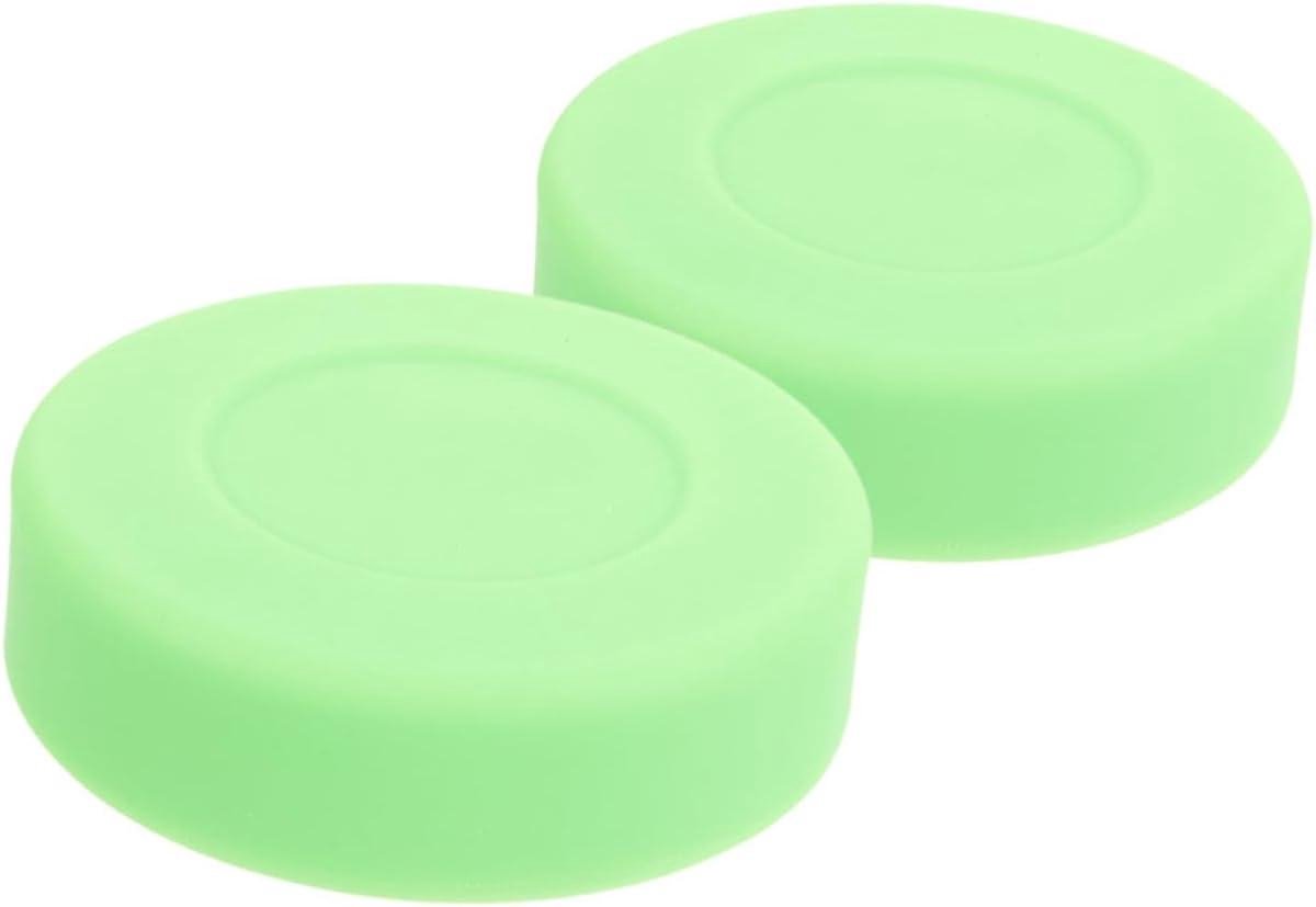 Hockey Pucks - Sport Pucks - Training Oefenen - Lichtgewicht Ontwerp - 7x7x2 cm - Groen