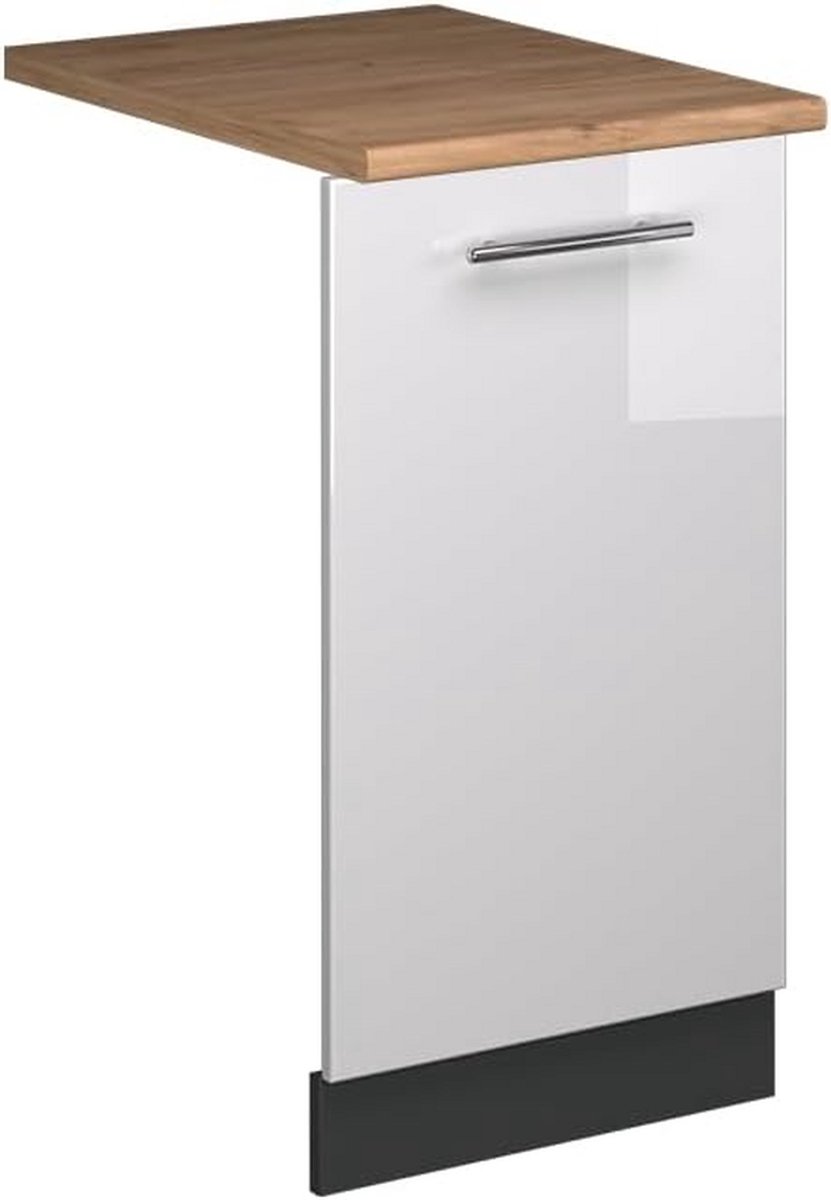 Vaatwasser Frontpaneel Hoogglans Wit 45 cm Inbouwkeuken