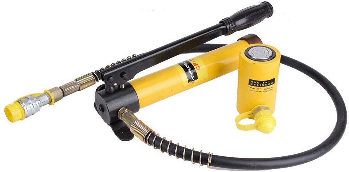 10 Ton Hydraulische Krik Set met Handpomp voor Auto Reparatie en Zwaar Tillen