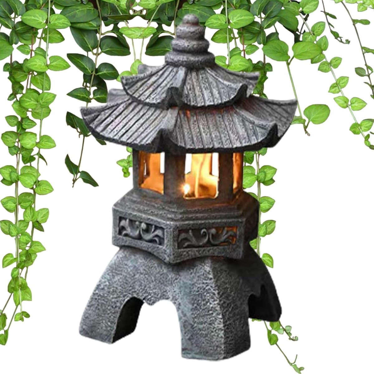 Tuinlantaarn Zonne-energie - Decoratieve Buitenlamp - Pad Verlichten - Roestbestendig Ontw