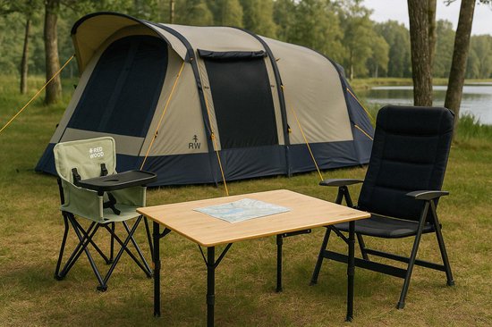 Redwood - Familietent - Navarro Air 260 - Beige - B260 X L480 X H200