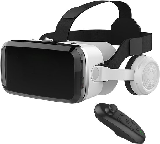 ZMR® VR Bril met Controllers - VR Bril - VR Games - Zwart/Grijs - 14cm x 18cm x 11cm