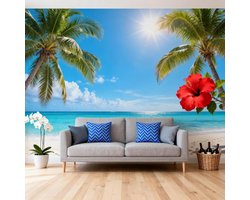 Top 10 fotobehang voor een sfeervolle accentmuur 2026: Zelfklevend Fotobehang Natuurlandschap 420 x 260 cm