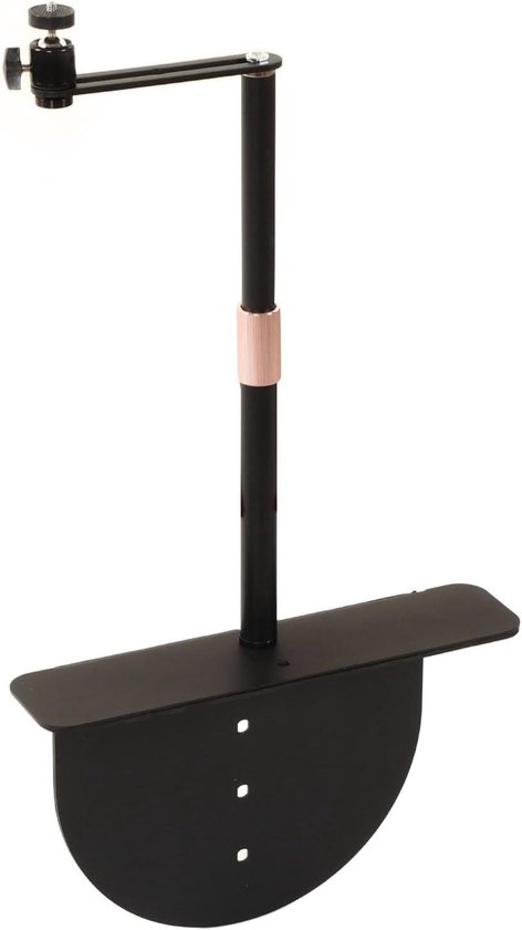Projectorstandaard verstelbaar 24-40 cm – 360° rotatie tripod voor projectoren, camera’s, telefoons, zwart