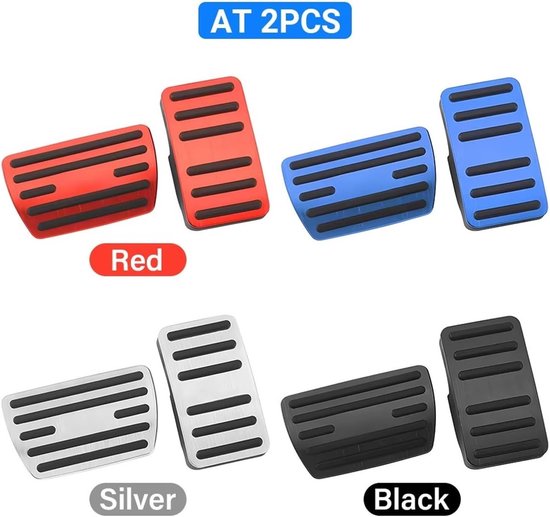 Pedaal Covers Set - Auto Pedaal - Veiliger Rijden - Antislip Oppervlak - 2 Stuks - Blauw — afbeelding 5