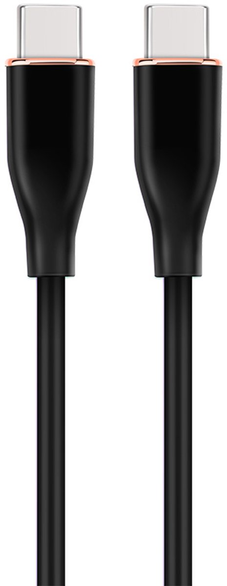 USB-C Kabel - USB 2.0 - 60W PD - Premium - 1,5 meter - Zwart