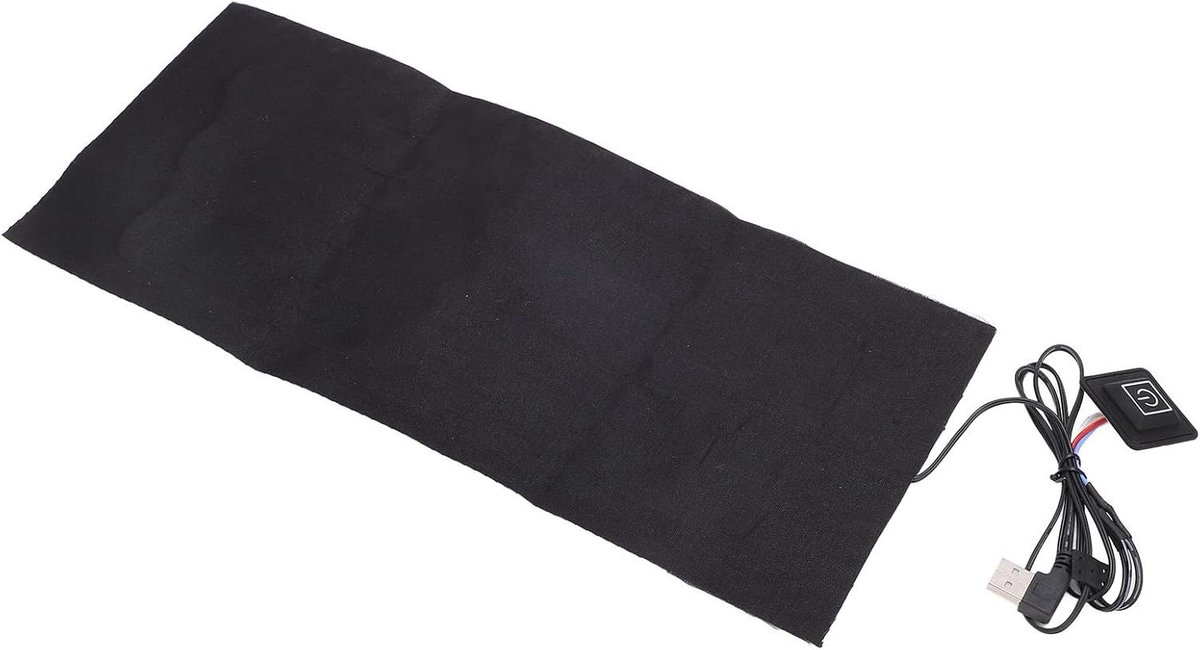 Verwarmd Kussen - Warmtekussen Elektrisch - Ontspanning Spieren - 3 Warmte standen - 35x15cm - Grijs