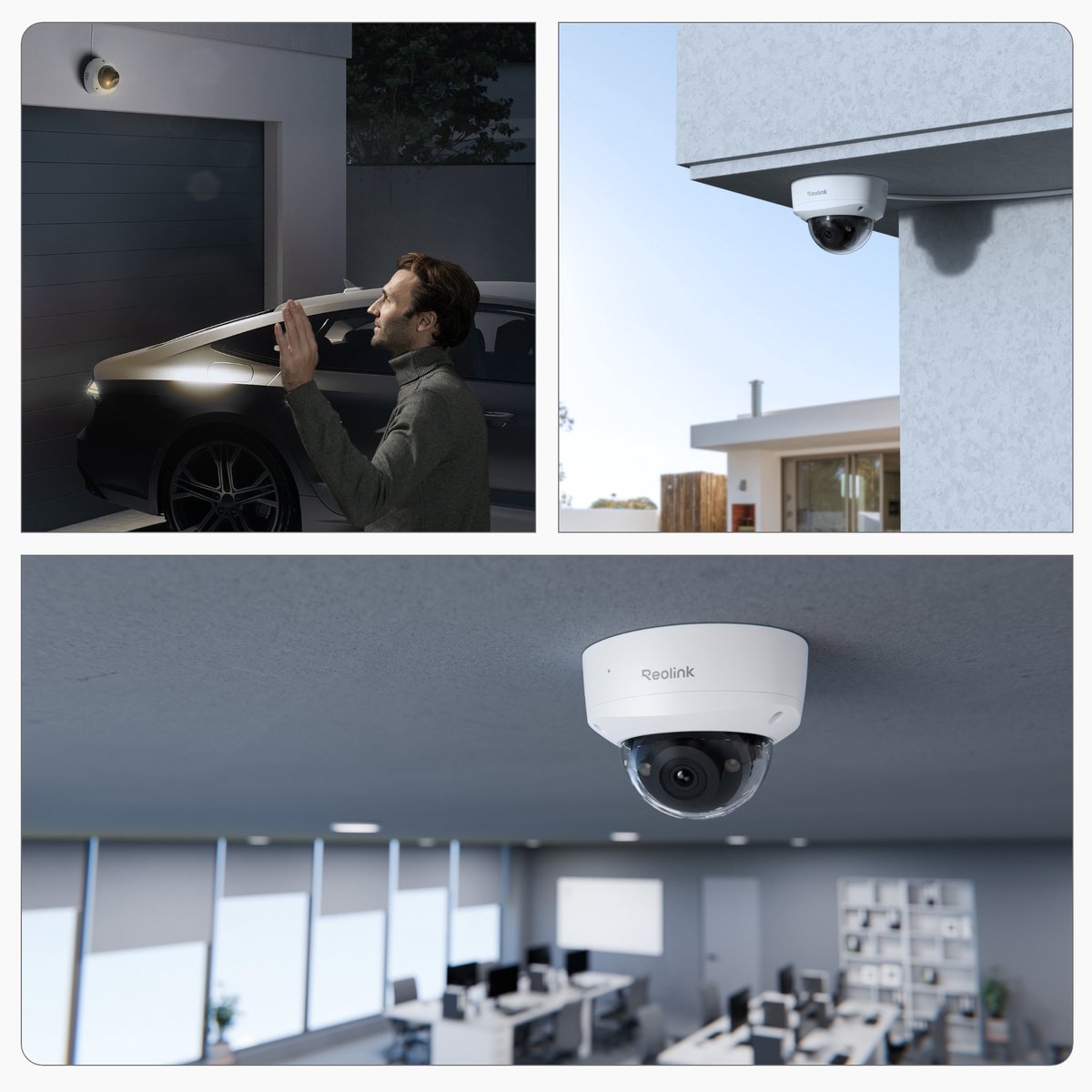 Reolink 4K/8MP PoE IP-beveiligingscamera, turret-bewaking, kleurennachtzicht met 3000K spots, IK10 vandalismebestendig, persoons-/voertuig-/huisdierdetectie, tot 512 GB microSD-kaart, geen PT-ondersteuning – foto 5