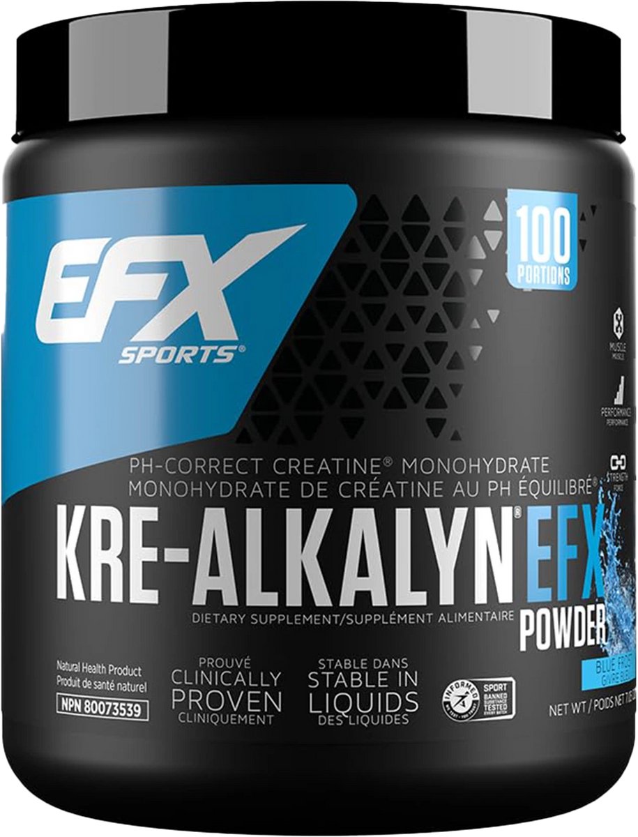 EFX Sports Kre-Alkalyn Powder - flavoured (55 serv) Blue Frost - Creatine - Kre-Alkalyn