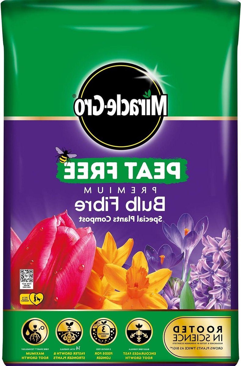 Gloeilamp Glasvezel Mulch - Planten bodembedekker - Bodem verbeteren - Peat free - 20 liter - Paars